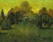 Vincent Van Gogh The Poets Garden Spain oil painting artist